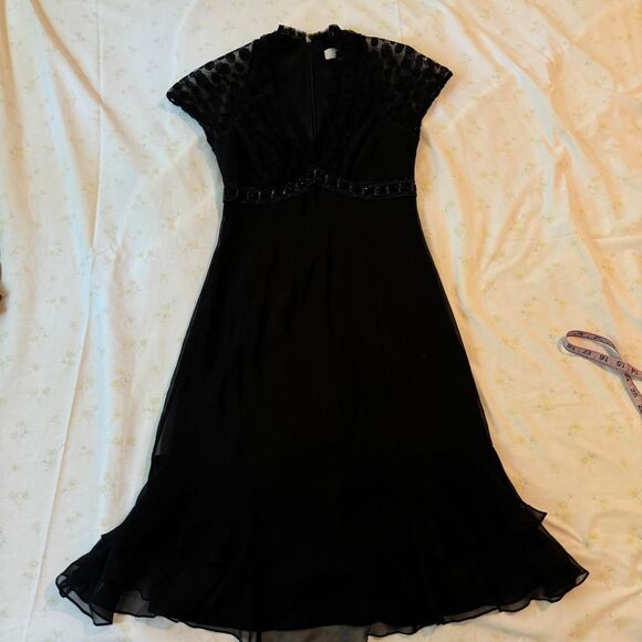 Badgley-mischka Women's Black Dress - Picture 5 of 9